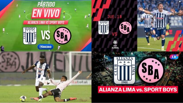 ALIANZA LIMA VS SPORT BOYS - TORNEO A
