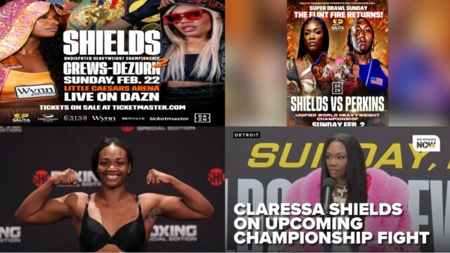 It's fight week for Claressa Shields and
