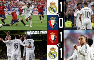 Osasuna vs Real Madrid Live: Can Los Blancos Secure a 9th Straight Win at El Sadar?