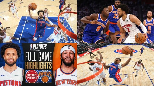 Detroit Pistons vs New York Knicks Jan 1