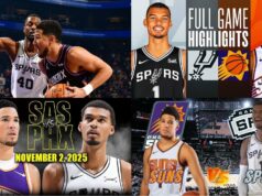 Suns vs Spurs Recap: Devin Booker Dominates as Phoenix Downs Wembanyama’s Spurs 130-118
