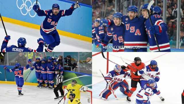 Team USA hockey beats Sweden in overtime