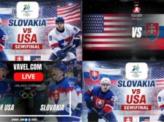 USA vs Slovakia Live Score: Dylan Larkin Leads Team USA in 2026 Olympic Hockey Semifinal