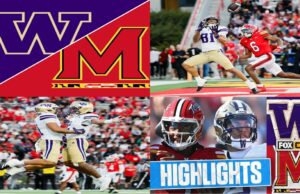 Washington vs Maryland: Huskies Edge Terps in Football Classic While Maryland Claims Basketball Victory