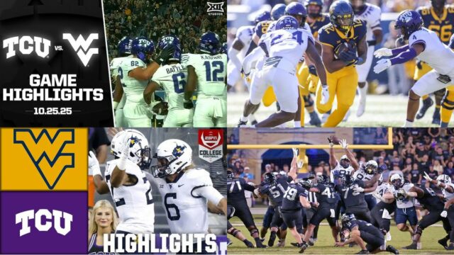 TCU vs. West Virginia Game Highlights |