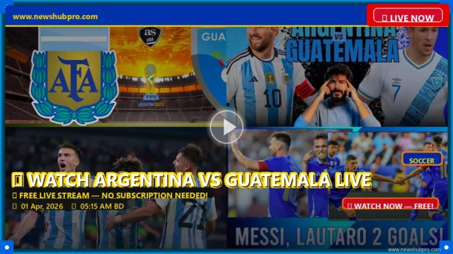 Argentina vs Guatemala Live Stream: How to Watch, Start Time & Betting Prediction