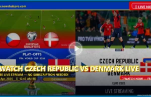 Czech Republic vs Denmark Live Stream: How to Watch, Start Time & Prediction Czech Republic vs Denmark Live Stream: How to Watch, Start Time & Prediction