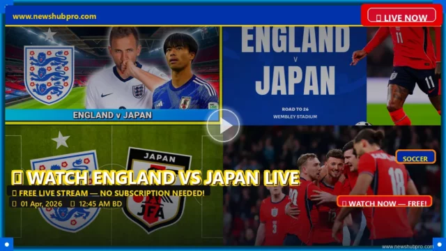 England vs Japan Live Stream: How to Watch International Friendly at Wembley