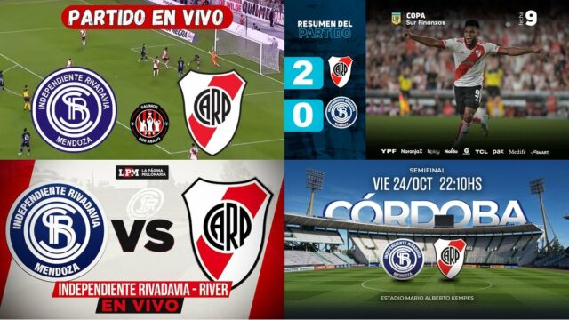 INDEPENDIENTE RIVADAVIA VS RIVER PLATE [