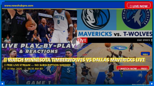 Timberwolves vs Mavericks Live: How to Watch, Prediction & Game Time (March 31)