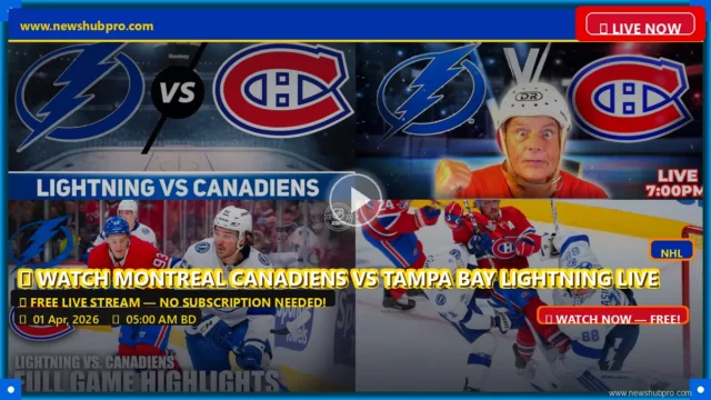 Montreal Canadiens vs Tampa Bay Lightning Live Stream: How to Watch NHL Matchup Online