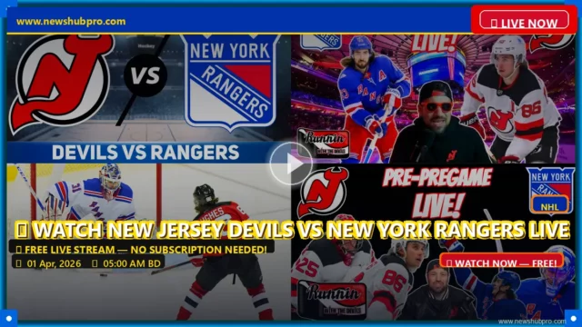 New Jersey Devils vs New York Rangers Live Stream: How to Watch NHL Rivalry Tonight