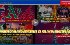 Oakland Athletics vs Atlanta Braves Live Stream: How to Watch, Prediction & Game Time Oakland Athletics vs Atlanta Braves Live Stream: How to Watch, Prediction & Game Time