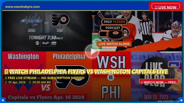 Philadelphia Flyers vs Washington Capitals Live Stream: How to Watch NHL Online, Start Time, and Predictions