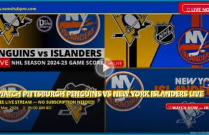 Pittsburgh Penguins vs New York Islanders Live Stream: How to Watch NHL Tonight Pittsburgh Penguins vs New York Islanders Live Stream: How to Watch NHL Tonight