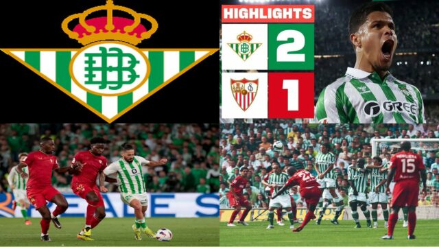 Real Betis - Wikipedia
REAL BETIS 2 - 1