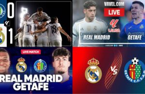 Real Madrid vs Getafe: Shock Defeat for Los Blancos! Live Score, Highlights, and Satriano’s Wonder Goal