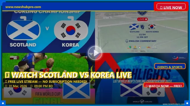 Scotland vs Korea Live Stream: How to Watch World Men’s Curling Championship 2026