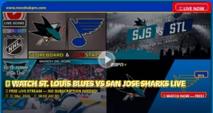 St. Louis Blues vs San Jose Sharks Live: How to Watch NHL, Start Time, and Predictions St. Louis Blues vs San Jose Sharks Live: How to Watch NHL, Start Time, and Predictions