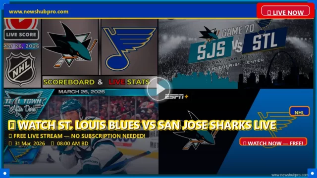 St. Louis Blues vs San Jose Sharks Live: How to Watch NHL, Start Time, and Predictions