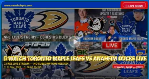 Toronto Maple Leafs vs Anaheim Ducks Live Stream: NHL Predictions, Time, and How to Watch Toronto Maple Leafs vs Anaheim Ducks Live Stream: NHL Predictions, Time, and How to Watch