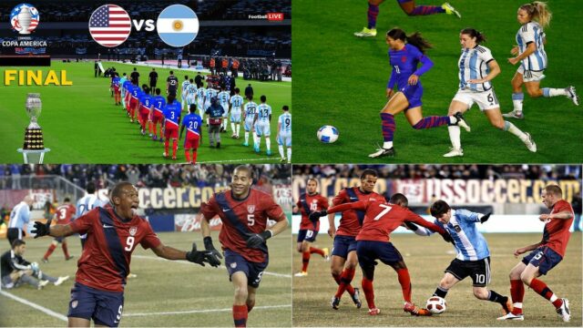 USA vs Argentina - Final Copa America 20