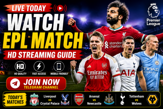 Watch EPL Matches Live Today (TV Channels & Streaming Guide 2026)