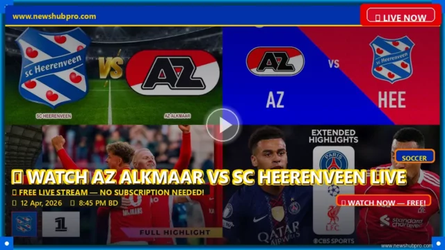 AZ Alkmaar vs SC Heerenveen Live Stream: How to Watch Dutch Eredivisie in the USA