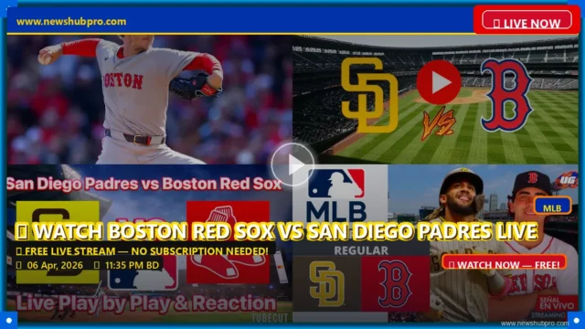 Boston Red Sox vs San Diego Padres Live Stream: How to Watch, Start Time & Prediction (April 6, 2026)