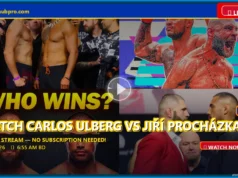UFC 327: Jiří Procházka vs. Carlos Ulberg Live Stream, Start Time, and Fight Prediction UFC 327: Jiří Procházka vs. Carlos Ulberg Live Stream, Start Time, and Fight Prediction