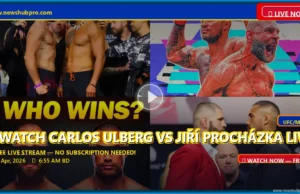 UFC 327: Jiří Procházka vs. Carlos Ulberg Live Stream, Start Time, and Fight Prediction UFC 327: Jiří Procházka vs. Carlos Ulberg Live Stream, Start Time, and Fight Prediction