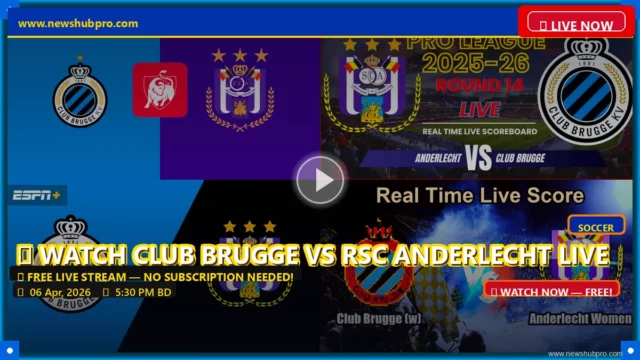 Club Brugge vs RSC Anderlecht Live Stream: How to Watch Pro League Soccer in the USA
