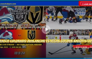 Colorado Avalanche vs Vegas Golden Knights Live Stream: How to Watch NHL Action Today Colorado Avalanche vs Vegas Golden Knights Live Stream: How to Watch NHL Action Today