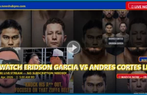 Eridson Garcia vs Andres Cortes: Fight Time, How to Watch Live, and Betting Prediction Eridson Garcia vs Andres Cortes: Fight Time, How to Watch Live, and Betting Prediction