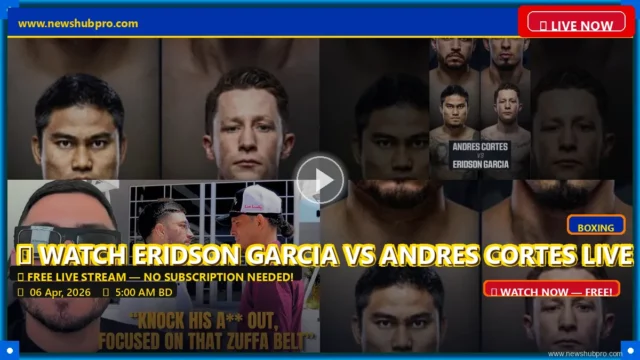 Eridson Garcia vs Andres Cortes: Fight Time, How to Watch Live, and Betting Prediction