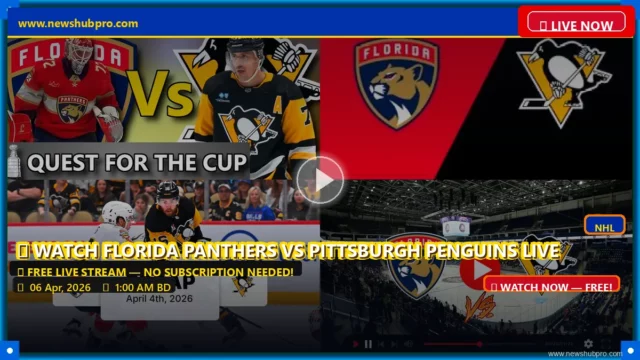Florida Panthers vs Pittsburgh Penguins: Live Stream, Game Time, and Betting Odds (April 6, 2026)
