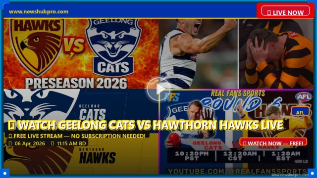 Geelong Cats vs Hawthorn Hawks Live: How to Watch AFL Round 4 in the USA