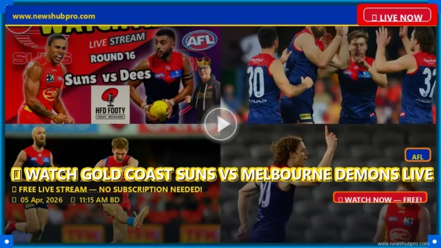 Gold Coast Suns vs Melbourne Demons Live Stream: How to Watch AFL Round 4 from the USA