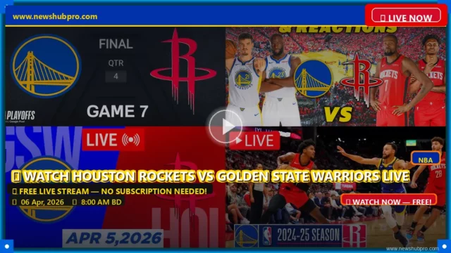 Houston Rockets vs Golden State Warriors Live Stream: How to Watch, Prediction, and Game Time