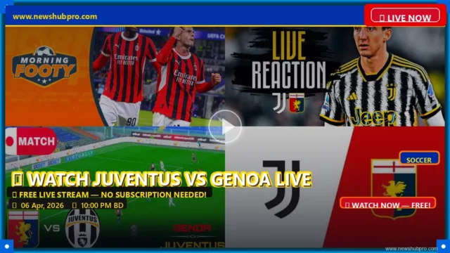 Juventus vs Genoa Live Stream: How to Watch Serie A 2026 in the USA