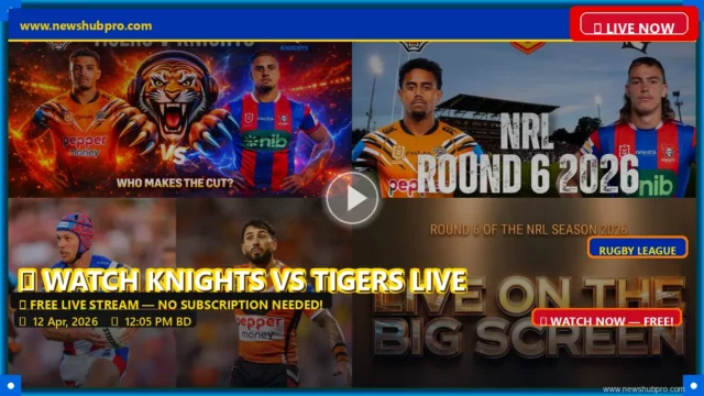 Knights vs Tigers Live Stream: How to Watch NRL Round 6 in the USA