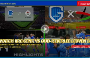 KRC Genk vs Oud-Heverlee Leuven: How to Watch the Belgian Pro League Live in the USA KRC Genk vs Oud-Heverlee Leuven: How to Watch the Belgian Pro League Live in the USA