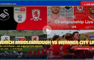 Middlesbrough vs Swansea City Live Stream: How to Watch EFL Championship in the USA Middlesbrough vs Swansea City Live Stream: How to Watch EFL Championship in the USA