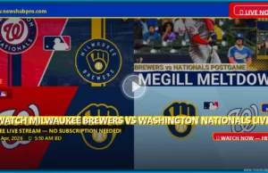 Milwaukee Brewers vs Washington Nationals Live: How to Watch, Prediction & Game Odds Milwaukee Brewers vs Washington Nationals Live: How to Watch, Prediction & Game Odds