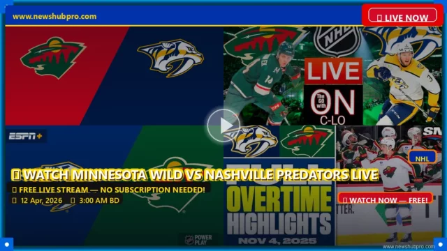 Minnesota Wild vs Nashville Predators: Live Stream, How to Watch NHL, and Match Prediction
