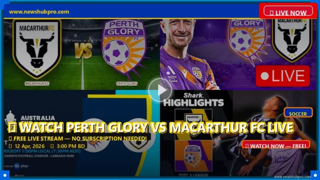 Perth Glory vs Macarthur FC Live Stream: How to Watch A-League Men in the USA