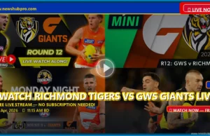 Richmond Tigers vs GWS Giants: How to Watch AFL Live Stream, Prediction & Start Time Richmond Tigers vs GWS Giants: How to Watch AFL Live Stream, Prediction & Start Time