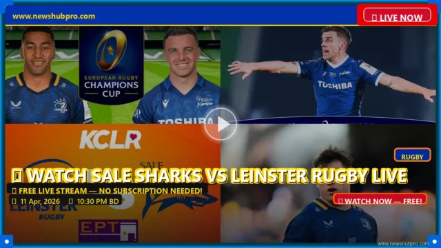 Sale Sharks vs Leinster Rugby Live Stream: How to Watch Champions Cup Quarter-Final in the USA