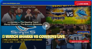Sharks vs Cowboys Live Stream: How to Watch NRL 2026 in the USA Sharks vs Cowboys Live Stream: How to Watch NRL 2026 in the USA