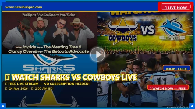 Sharks vs Cowboys Live Stream: How to Watch NRL 2026 in the USA